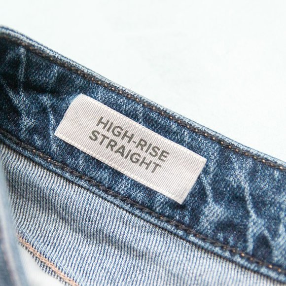 Torrid High Rise Straight Leg Busted Knee Distressed Jeans Size 18R - Picture 6 of 11